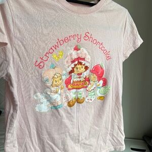 Strawberry Shortcake pink baby tee